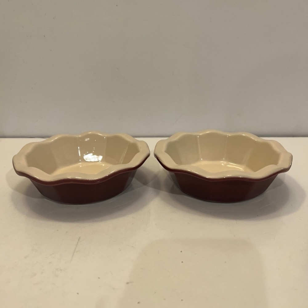 Emile Henry Mini Pie Dish (Set Of 2) | Rouge